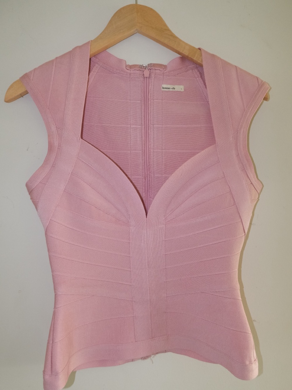 House Of CB Pink Bandage Top